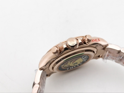 Daytona 126505 RG/RG Wt Blk/Wht 904L QF V6 SH4131