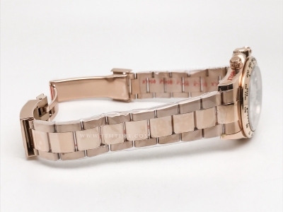 Daytona 126505 RG/RG Wt Blk/Dia 904L QF V6 SH4131