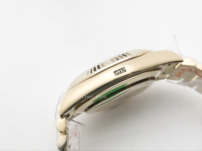 DayDate 40mm 904L Flt YG/YG Gold/Dia GMF VR3255