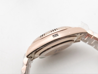 DayDate 40mm 904L Flt RG/RG Brn/Rm GMF VR3255