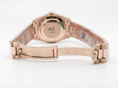 DayDate 40mm 904L Flt RG/RG Brn/Rm GMF VR3255