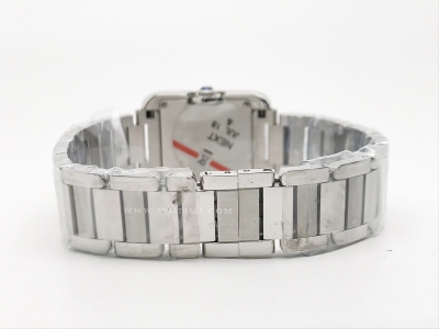 Ladies Cartier Tank Francaise SS/SS Wht/Rm K11 Sw Qt