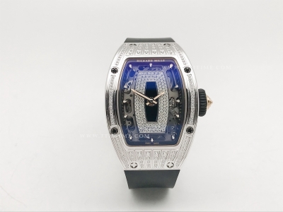 RM07-01 Ladies Diam SS/RU Blk/Blk Skele ZF CRMA2 Clone