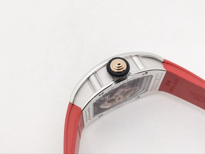 RM07-01 Ladies Diam SS/RU Red/Red Skele ZF CRMA2 Clone