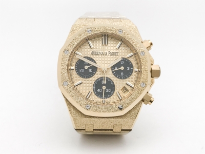 Royal Oak Chrono 26240 Frosted YG/YG YG/Stk APSF SH4401