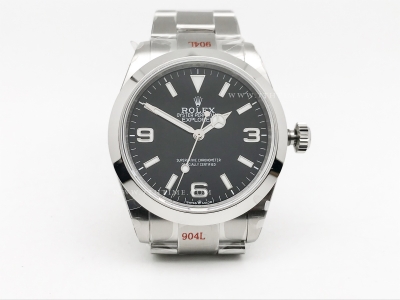 Explorer 1 224270 40mm 904L SS/SS Blk GMF A2824