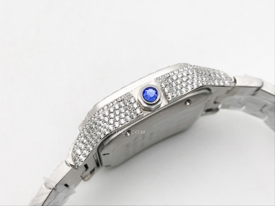 Santos De Cartier 40mm Dia Dia/Dia Sil/Dia TWF MY8215