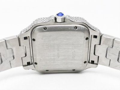 Santos De Cartier 40mm Dia Dia/Dia Sil/Dia TWF MY8215