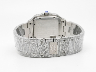 Santos De Cartier 40mm Dia Dia/Dia Sil/Dia TWF MY8215