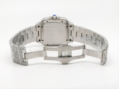 Santos De Cartier 40mm Dia Dia/Dia Dia/Blk TWF MY8215