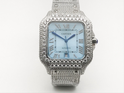 Santos De Cartier 40mm Dia Dia/Dia Blu/Dia TWF MY8215