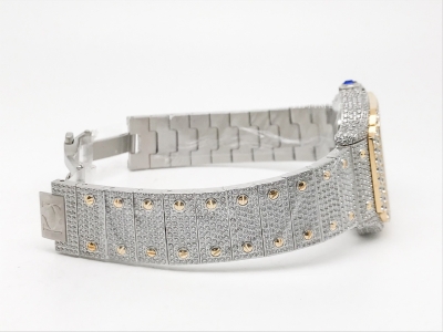 Santos 40mm Dia Dia/Dia/YG Dia/Blk-Rm TWF MY8215