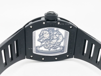 RM055 Bubba Watson Blk CER/SS/RU Blk Skele MLF RMUL2