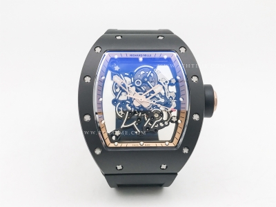 RM055 Bubba Watson Blk CER/SS/RU Gold Skele MLF RMUL2