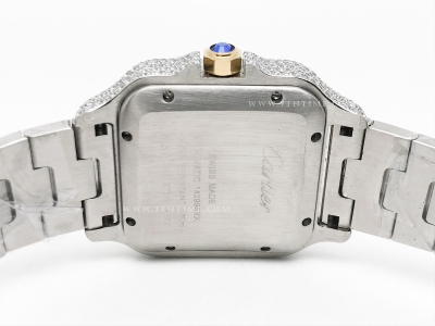 Santos 40mm Dia Dia/Dia/YG Dia-YG/Blk-Rm TWF MY8215