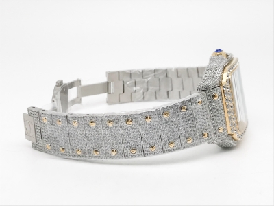 Santos 40mm Dia Dia/Dia/YG L-Blue/Dia-Rm TWF MY8215