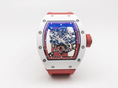 RM055 Bubba Watson Wht CER/RU Red Skele MLF RMUL2