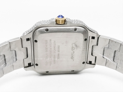 Santos 40mm Dia Dia/Dia/YG Blk/Dia-Rm TWF MY8215