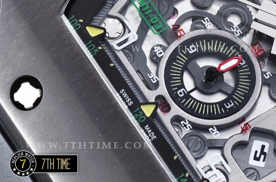 Richard Mille RM011-03 New Gen Flyback PVD/VRU Black A7750 Mod