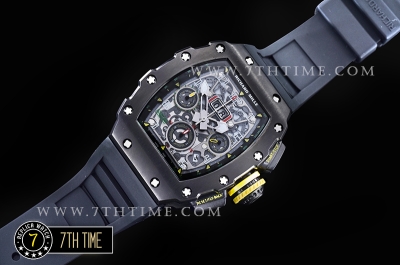 Richard Mille RM011-03 New Gen Flyback PVD/VRU Black A7750 Mod