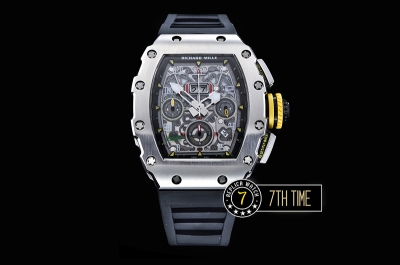 Richard Mille  RM011-03 New Gen Flyback SS/VRU Black A7750 Mod