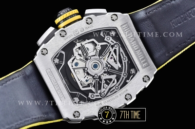 Richard Mille  RM011-03 New Gen Flyback SS/VRU (Yellow) Black A7750 Mod