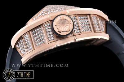 Richard Mille  RM053 Pablo MacDonogh Tourb Diams RG/VRU Black A2824