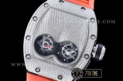 Richard Mille RM053 Pablo MacDonogh Tourb Diams SS/VRU Red Black A2824