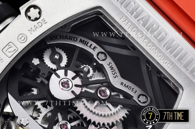 Richard Mille RM053 Pablo MacDonogh Tourb Diams SS/VRU Red Black A2824