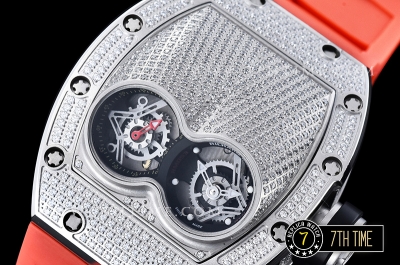 Richard Mille RM053 Pablo MacDonogh Tourb Diams SS/VRU Red Black A2824