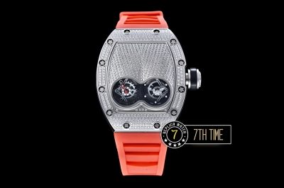 Richard Mille RM053 Pablo MacDonogh Tourb Diams SS/VRU Red Black A2824