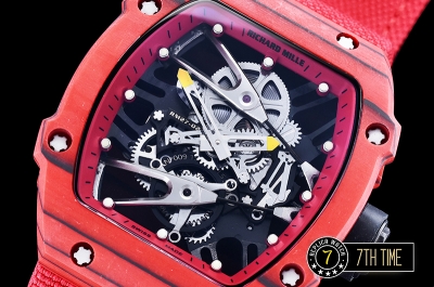 Richard Mille RM027-02 Rafael Nadal L.E. FC/NY Red/Red Miyota Mod