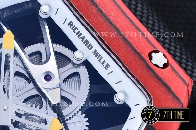 Richard Mille RM027-02 Rafael Nadal L.E. FC/NY Red/White Miyota Mod