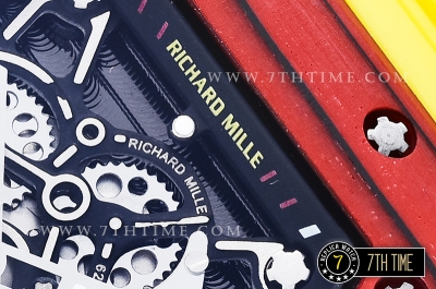 Richard Mille RM035-02 Rafael Nadal Red FC/VRU Black/Black Miyota Mod Yellow Strap