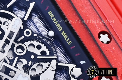 Richard Mille RM035-02 Rafael Nadal Red FC/VRU Black/Black Miyota Mod Red Strap