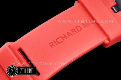 Richard Mille RM035-01 Rafael Nadal Red FC/VRU Black/White Miyota Mod Red Strap