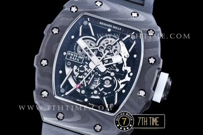 Richard Mille RM035-02 Rafael Nadal Black FC/VRU Black/Black Miyota Mod