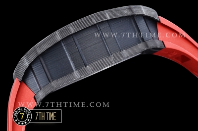 Richard Mille RM035-02 Rafael Nadal Black FC/VRU Miyota Mod Red Strap
