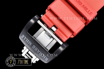 Richard Mille RM035-02 Rafael Nadal Black FC/VRU Miyota Mod Red Strap