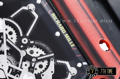 Richard Mille RM035-01 Rafael Nadal Red FC/VRU Blk/Red Miyota Mod Black Inner Bezel Rehaut