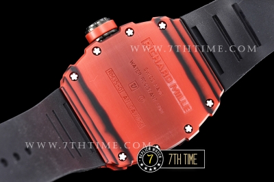 Richard Mille RM035-01 Rafael Nadal Red FC/VRU Blk/Red Miyota Mod Black Inner Bezel Rehaut