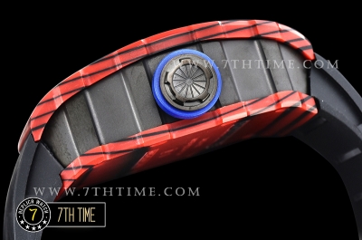 Richard Mille RM035-01 Rafael Nadal Red FC/VRU Blk/Blue Miyota Mod Blue Inner Bezel Rehaut