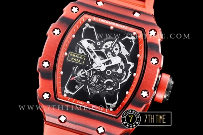 Richard Mille RM035-01 Rafael Nadal Red FC/VRU Blk/Red Miyota Mod Red Inner Bezel Rehaut