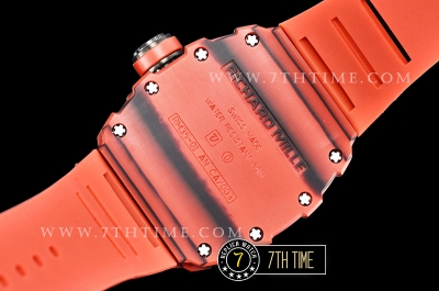 Richard Mille RM035-01 Rafael Nadal Red FC/VRU Blk/Red Miyota Mod Red Inner Bezel Rehaut