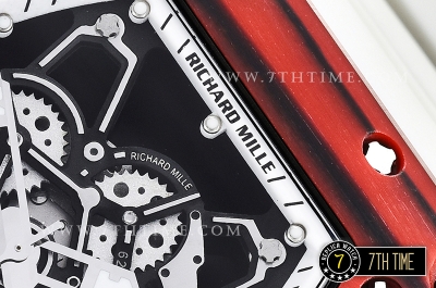 Richard Mille RM035-01 Rafael Nadal Red FC/VRU Blk/Wht Miyota Mod White Inner Bezel Rehaut