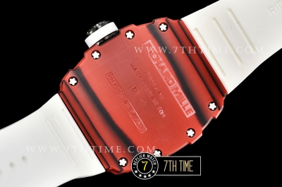 Richard Mille RM035-01 Rafael Nadal Red FC/VRU Blk/Wht Miyota Mod White Inner Bezel Rehaut