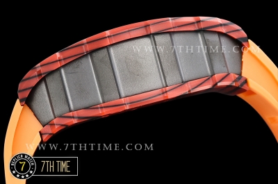 Richard Mille RM035-01 Rafael Nadal Red FC/VRU Blk/Org Miyota Mod Orange Inner Bezel Rehaut