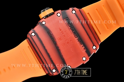Richard Mille RM035-01 Rafael Nadal Red FC/VRU Blk/Org Miyota Mod Orange Inner Bezel Rehaut