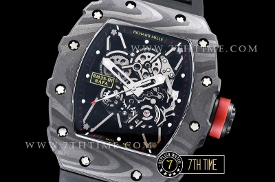 Richard Mille RM035-01 Rafael Nadal Black FC/VRU Blk/Red Miyota Mod