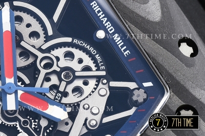 Richard Mille RM035-01 Rafael Nadal Black FC/VRU Blk/Blue Miyota Mod